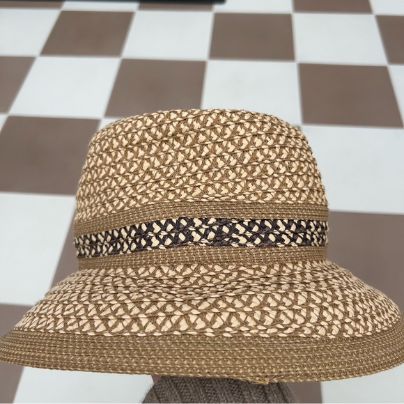 Eric Javits Packable Squishee Classic Handwoven Fedora Hat UPF 50+ - Picture 8 of 11